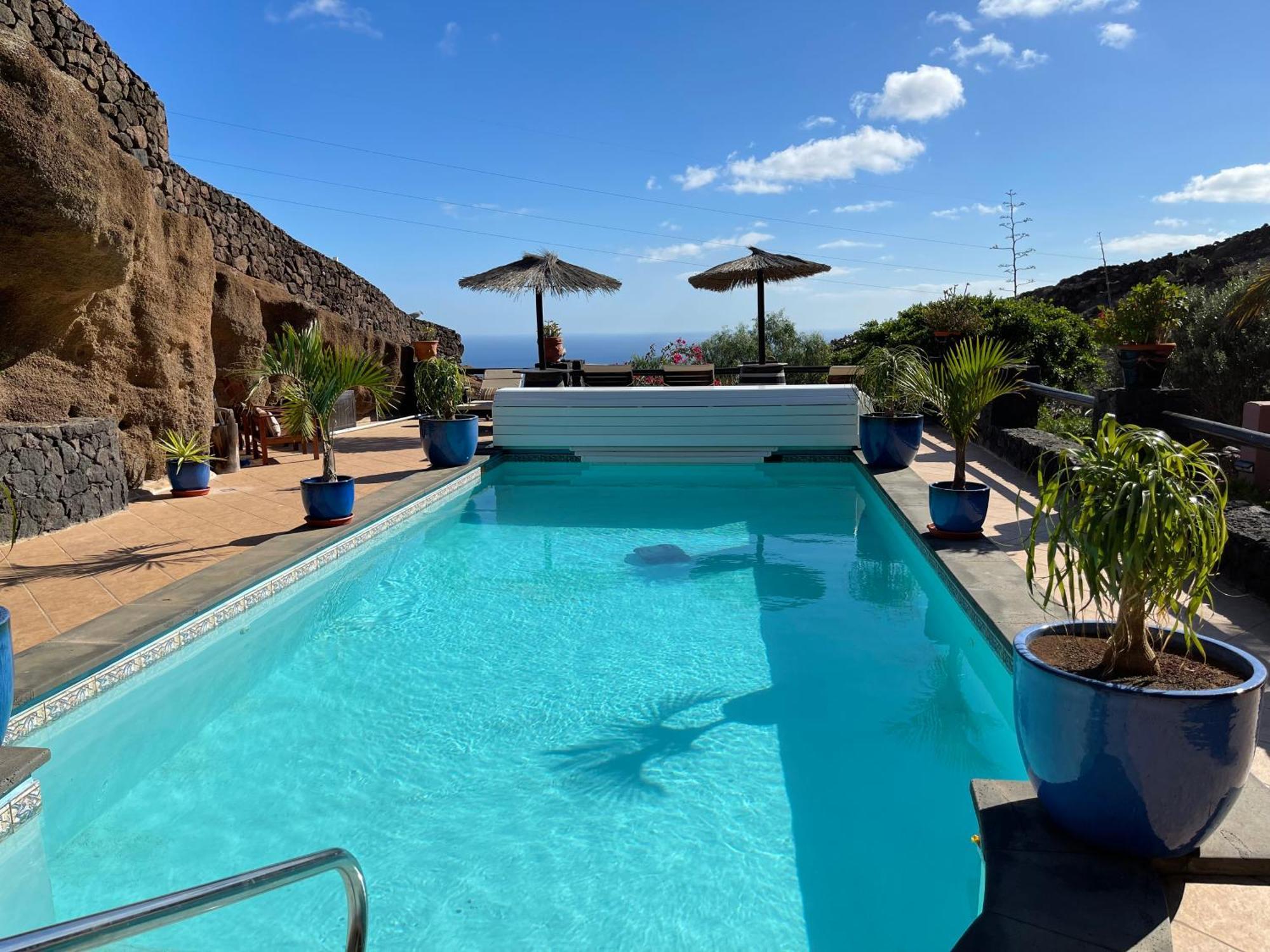 Castillo Lanzarote Villa Sophie - Luxury Villa -Sleep In A Volcanic Cave With Heated Pool Тіас Екстер'єр фото