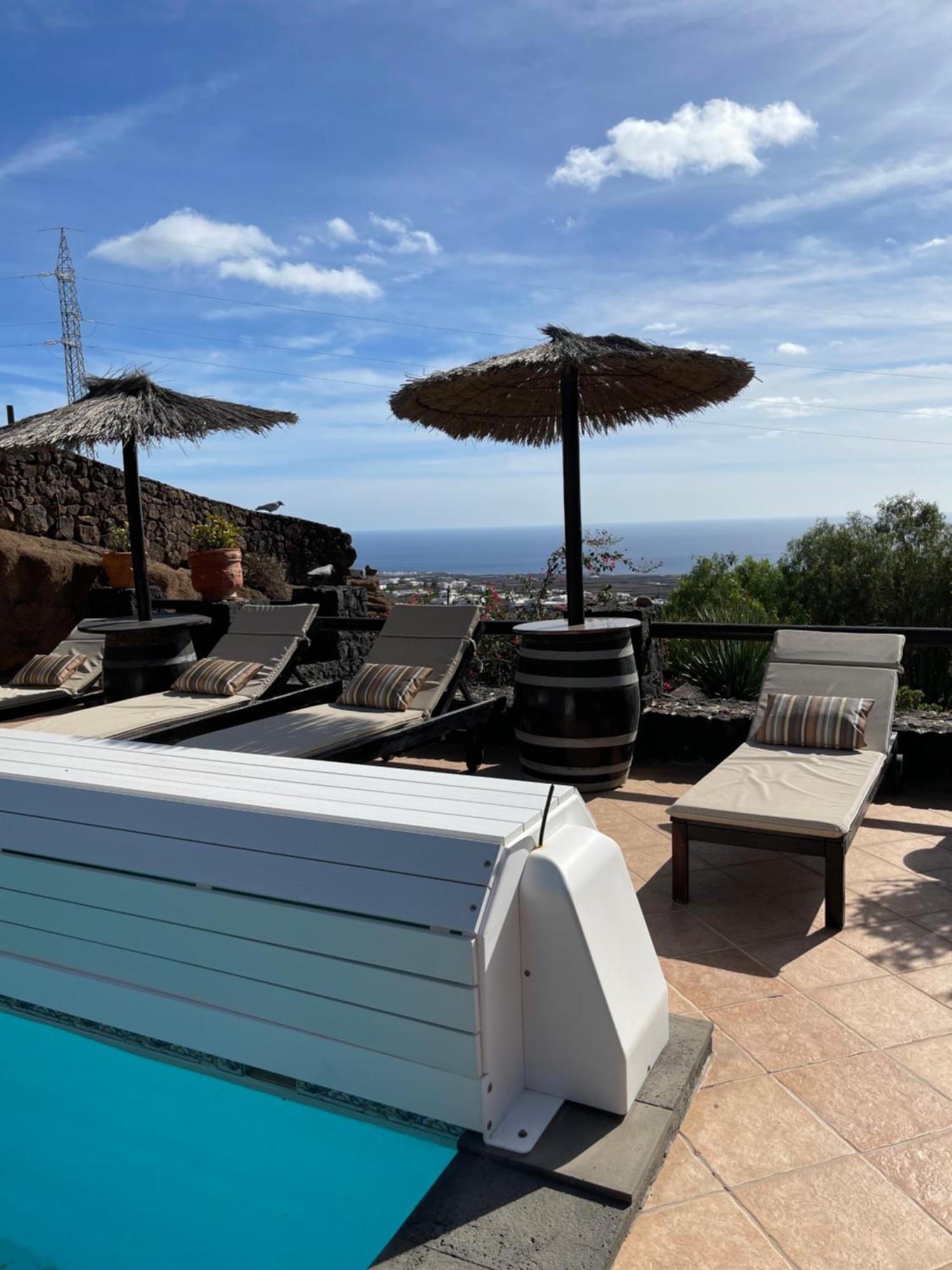 Castillo Lanzarote Villa Sophie - Luxury Villa -Sleep In A Volcanic Cave With Heated Pool Тіас Екстер'єр фото